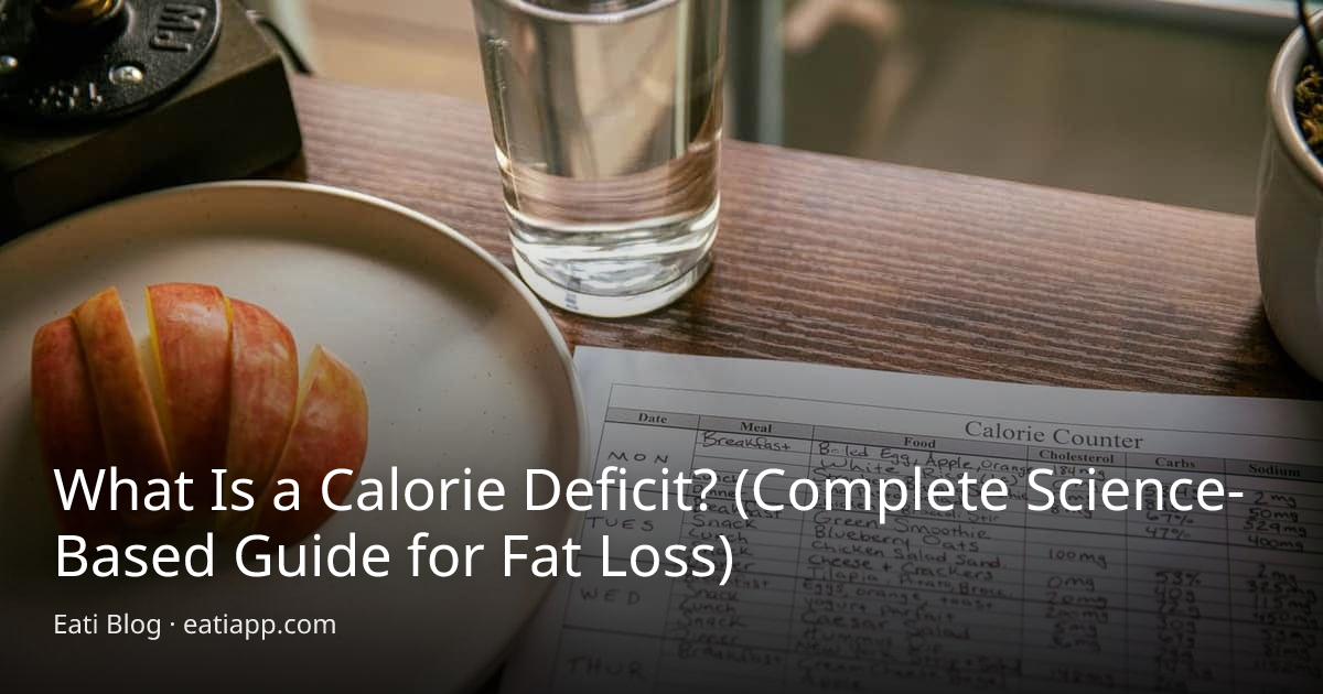 What Is a Calorie Deficit? Science-Based Guide to Fat Loss & How to ...