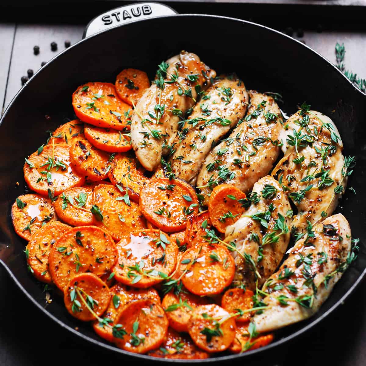 Chicken Breast & Sweet Potato Recipe (420 Cal, 40g Protein) | Eati — featured image for this nutrition and weight loss article on Eati